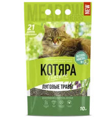 Наполнитель Котяра (Луговые травы), 4,2 кг