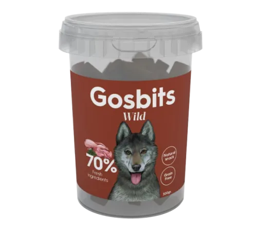 Gosbi Gosbits Wild (Перепел и кролик) 300 г