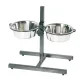 For Friends Стойка с металлическими мисками, 1,8 л