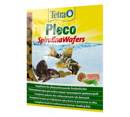 Tetra Корм Pleco Spirulina Wafers 15 г