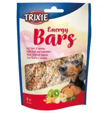 Trixie Energy Bars Пластинки для собак с овощами, фруктами и курицей, 100 г