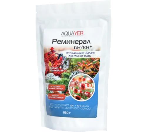 Aquayer Реминерал GH/KH+, 330 г