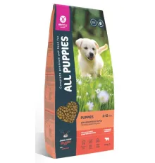 All Puppies для щенков всех пород (Говядина и овощи), 13 кг