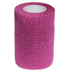 Valta Care Premium бинт самофиксирующийся c горьким вкусом, фиолетовый, 7,5 см х 4,5 м
