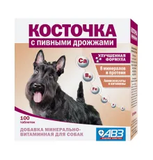 Агроветзащита Косточка пивные дрожжи 100 таб