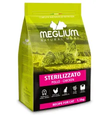 Meglium Сat Neutered (Курица, рыба, говядина), 1,5 кг