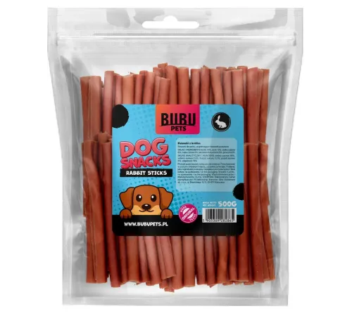 Bubu Pets Палочки из кролика, 500 г