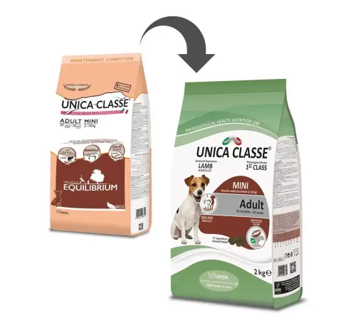 Unica Classe Adult Mini (Ягненок), 2 кг