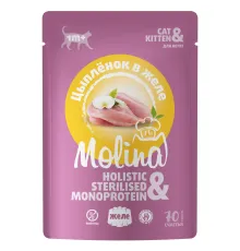 Molina Пауч для котят (Цыпленок в желе), 70 г