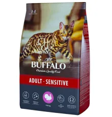 Mr. Buffalo Cat Adult Sensitive (Индейка), 10 кг