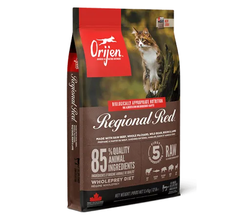 ORIJEN REGIONAL RED CAT, 340 г