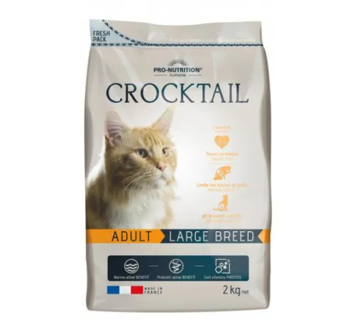 Flatazor Crocktail Adult Large Breed Cat, 2 кг
