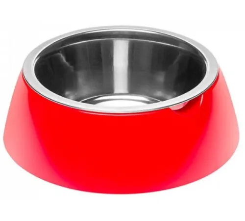 Ferplast Миска для животных Jolie SM, красная, 0,5 л