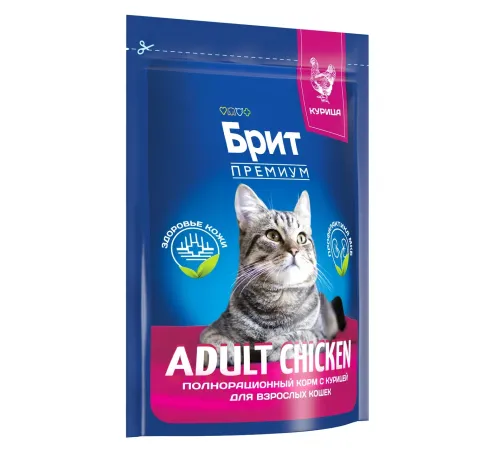 Брит Премиум Cat Adult (Курица), 400 г