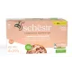 Schesir C&B Adult Cat Box (Тунец, лосось в желе), 50 г х 6 шт