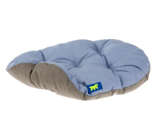Ferplast Подушка RELAX 45/2, голубой с серым, 43х30 см