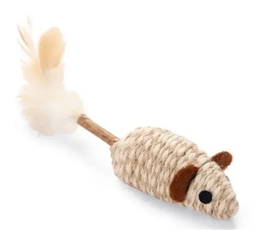 Beeztees Игрушка для кошек Мышь Matatabi, 12 см