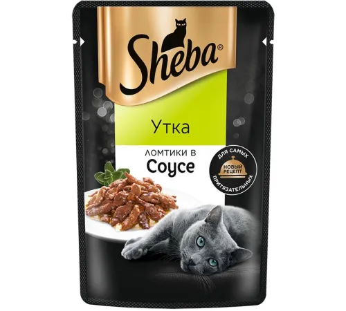 Sheba Ломтики в соусе (Утка), 75 г