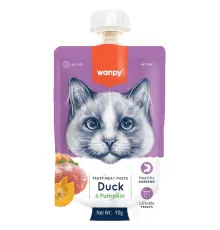 Wanpy Cat Мясное пюре из утки, 90 г
