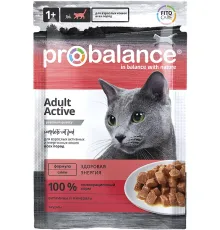 ProBalance Консервированный корм Active Cat, 85 г
