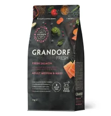 Grandorf Fresh Adult Medium & Maxi (Лосось и батат), 1 кг