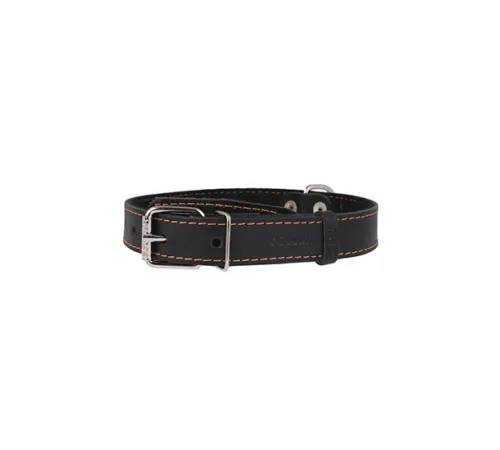 Collar одинарный с синтепоном Black 25 мм, 38-50 см