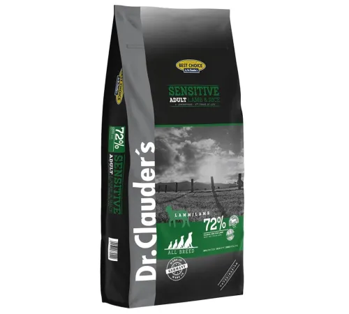 Dr. Clauder's Best Choice Adult Dog (Ягненок и рис), 20 кг
