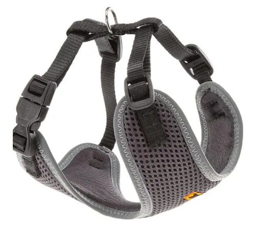 Ferplast Шлея NIKITA P, черная XS 19-26см х 28-40см х 10мм