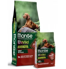 Monge Dog BWild Grain Free Adult All Breeds (Ягненок) 2,5 кг