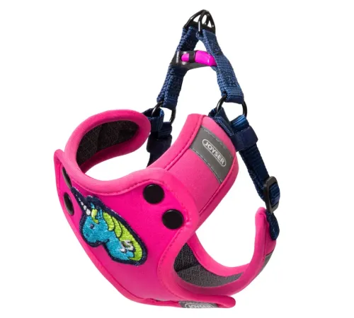 Joyser Мягкая шлейка Mood Harness S (36-42 см), розовый