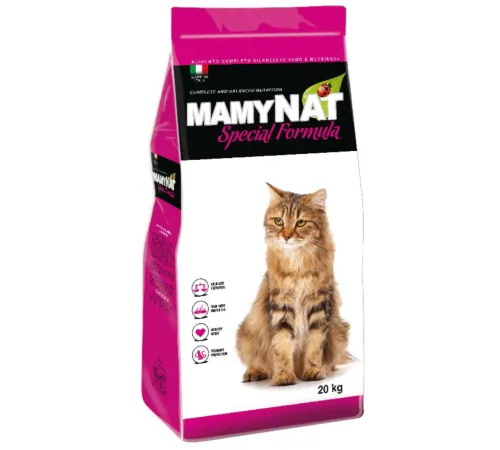MamyNat Cat Adult (Курица, индейка), 20 кг