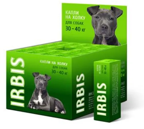Irbis Капли для собак от 30 до 40 кг, 1 флакон/4 мл