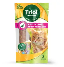 Triol Аппетитные мини-колбаски из утки, 2 шт/уп, 7 г
