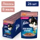 Felix Аппетитные кусочки для кошек (Лосось в желе), 75 г