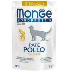 Monge Cat Mono Paté Sterilised (Курица) 85 г