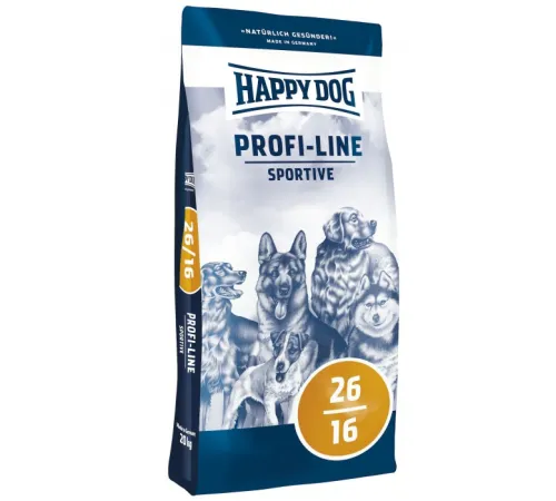 Happy Dog Profi-Line Krokette 26/16 Sportive 20 кг