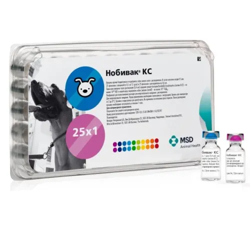 MSD Animal Health Нобивак КС 5 доз/уп