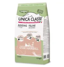 Unica Classe Ageing Feline Star Hairball (Курица) 1,5 кг
