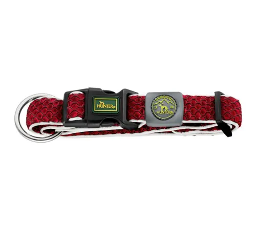 Hunter Ошейник Hilo Vario Plus, красный, L-XL