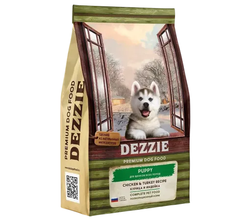Dezzie Puppy (Курица, индейка), 15 кг