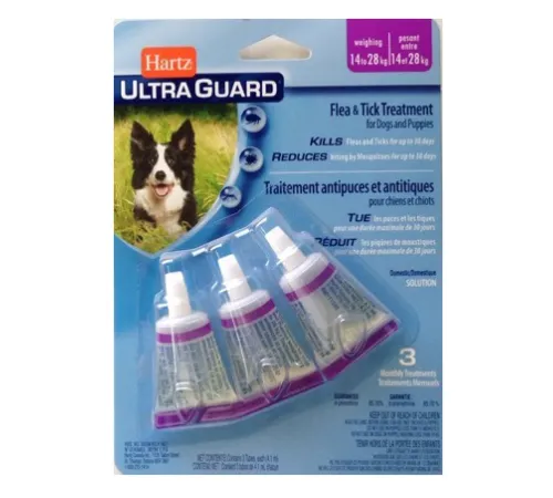 Капли противопаразитарные Ultra Guard Flea & Tick Drops 