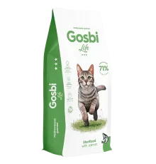 Gosbi Life Sterilized Cat (Лосось), 12 кг