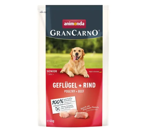 Animonda GranCarno Senior (Птица и говядина), 4 кг