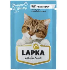 Lapka Консервы для кошек (Рыба), 85 г х 28 шт (уп)