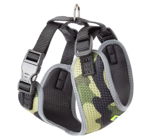 Ferplast Шлея NIKITA FASHION P, зеленая S 24-31см х 30-41см х 15мм