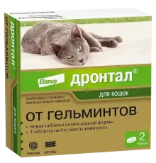 Elanco Дронтал для кошек, 1 таб
