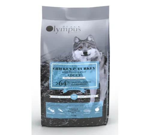 Black Olympus Adult Mini (Курица, индейка), 2 кг