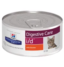 Hill's Prescription Diet i/d Digestive Care Влажный корм для кошек и котят (курица), 156 г