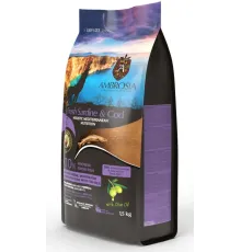 AMBROSIA Mediterranean Sterilised/Senior (Сардина, треска), 1,5 кг