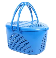 Triol 1040-1 Переноска из пластика овальная S, 400х290х230 мм